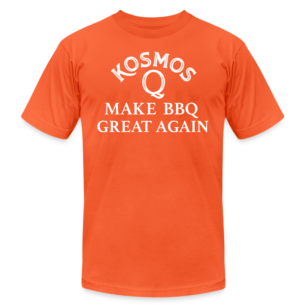 SPOD Unisex Jersey T-Shirt | Bella + Canvas 3001 orange / S Make BBQ Great Again T-Shirt