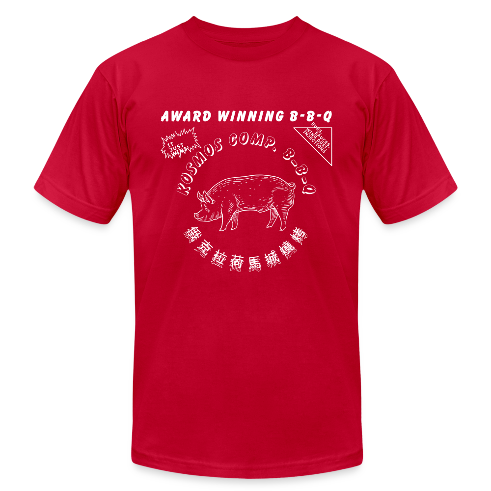 SPOD Unisex Jersey T-Shirt | Bella + Canvas 3001 red / S Kosmos Q Sriracha T-Shirt