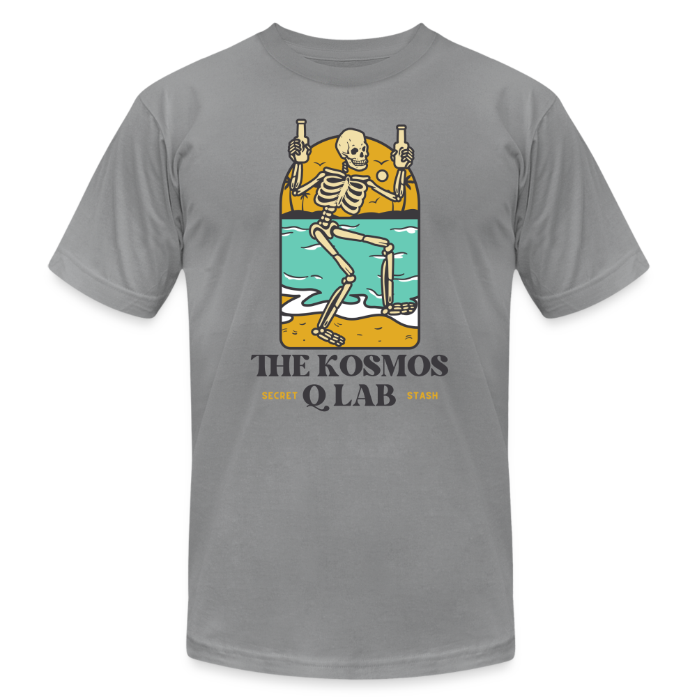 SPOD Unisex Jersey T-Shirt | Bella + Canvas 3001 slate / S The Kosmos Q Lab Beach Party T-Shirt | LIMITED EDITION SUMMER COLLECTION