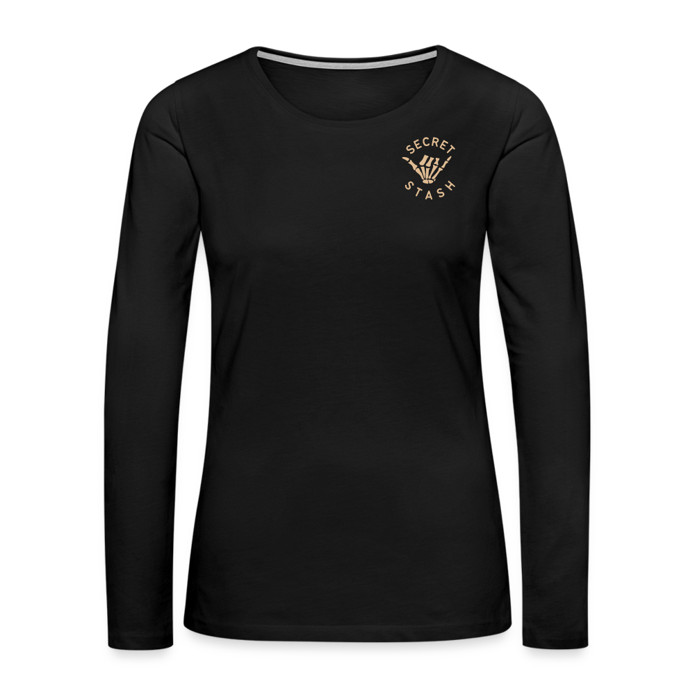 SPOD Women's Premium Long Sleeve T-Shirt | Spreadshirt 876 black / S The Kosmos Q Lab FALL COLLECTION - Women's Premium Long Sleeve Shirt