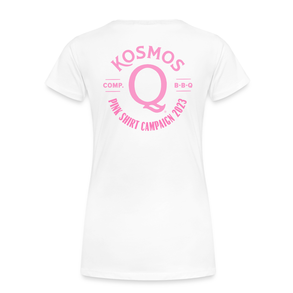 BBQ, Brews, & Boobs Unisex T-Shirt - Pink Shirt Campaign 2023 - Kosmos Q  BBQ Products & Supplies