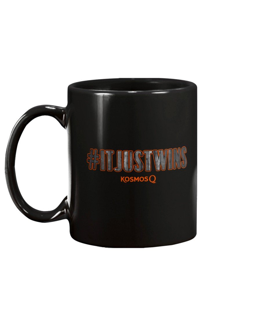Fuel Mugs Black / 15Oz Kosmos Q Wood Branded #ITJUSTWINS Black Mug