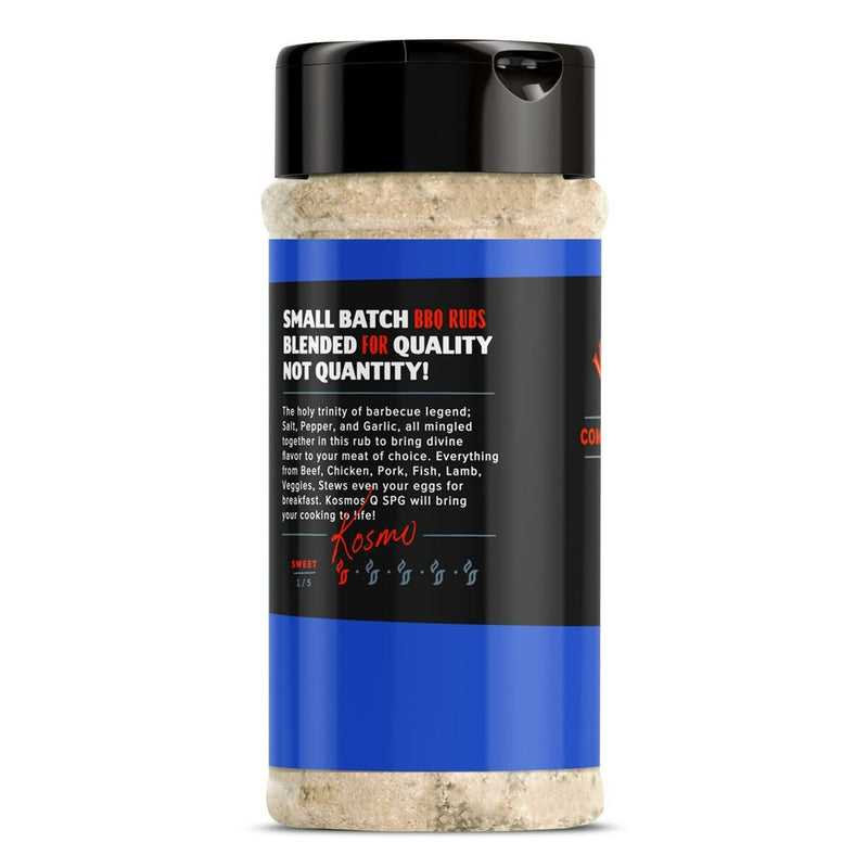 Kosmos Q SPG BBQ Dry Rub Sweet & Savory Blend Great on Brisket