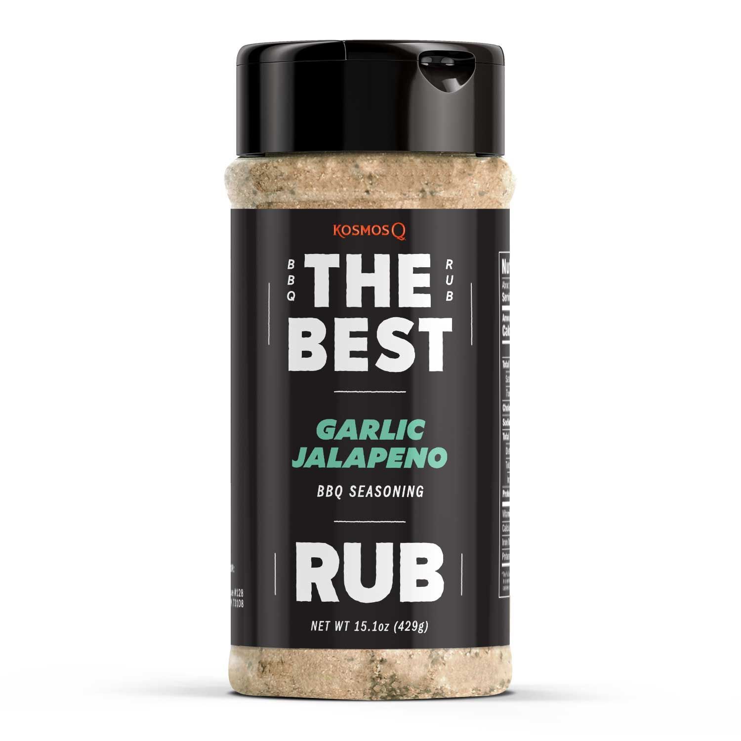 Kosmo's Q Barbecue Rubs The Best Garlic Jalapeno Rub