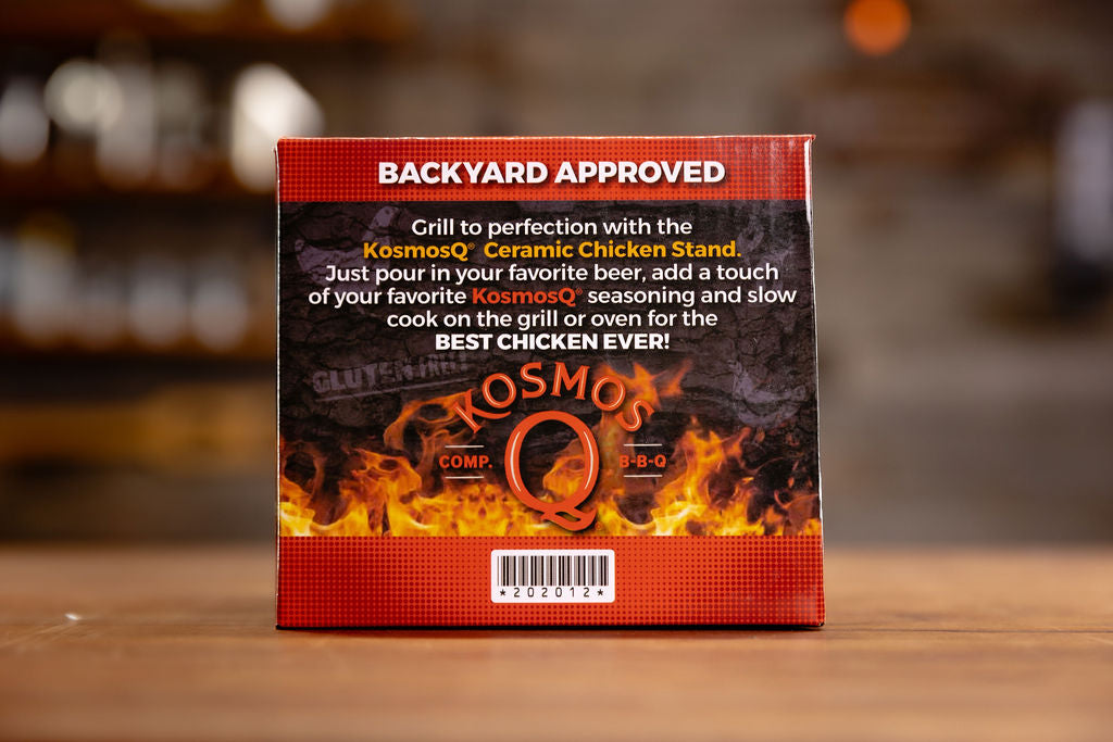 Kosmo&#39;s Q BBQ Accessories Ceramic Chicken Stand