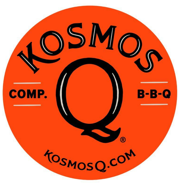 Sticker Kosmos Q BBQ Products & Supplies