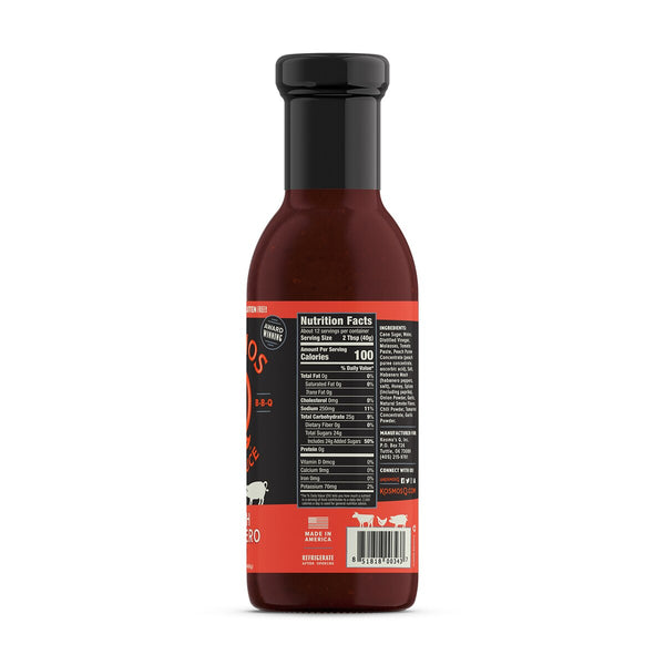 Peach Habanero BBQ Sauce - Sweetness With A Kick In The Pants | Kosmo's ...