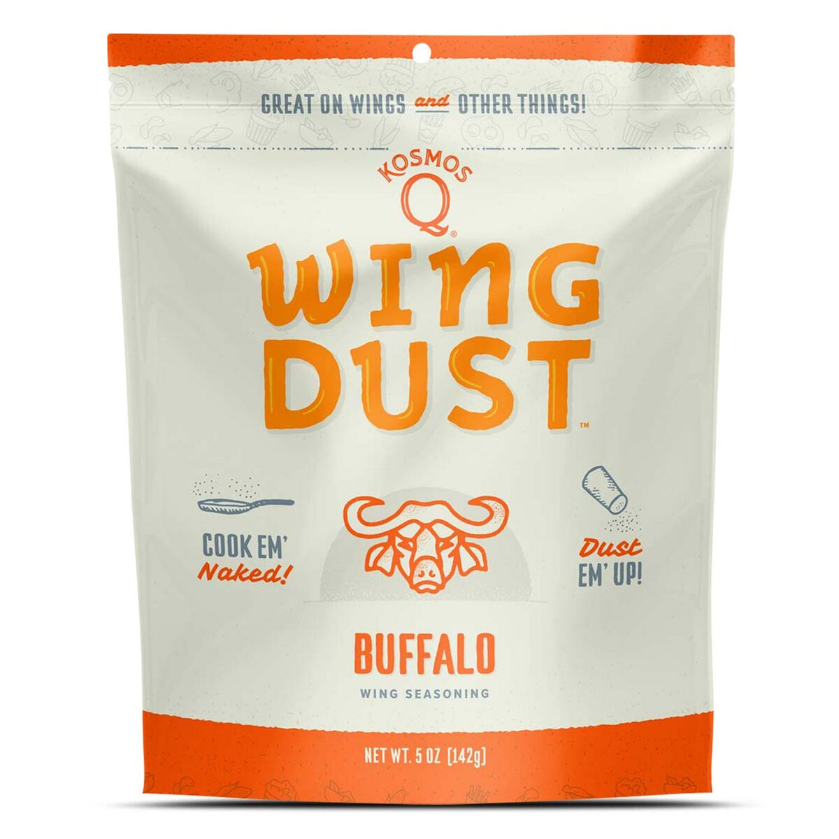 Kosmos Q Wing Dust Buffalo Wing Seasoning 5 oz