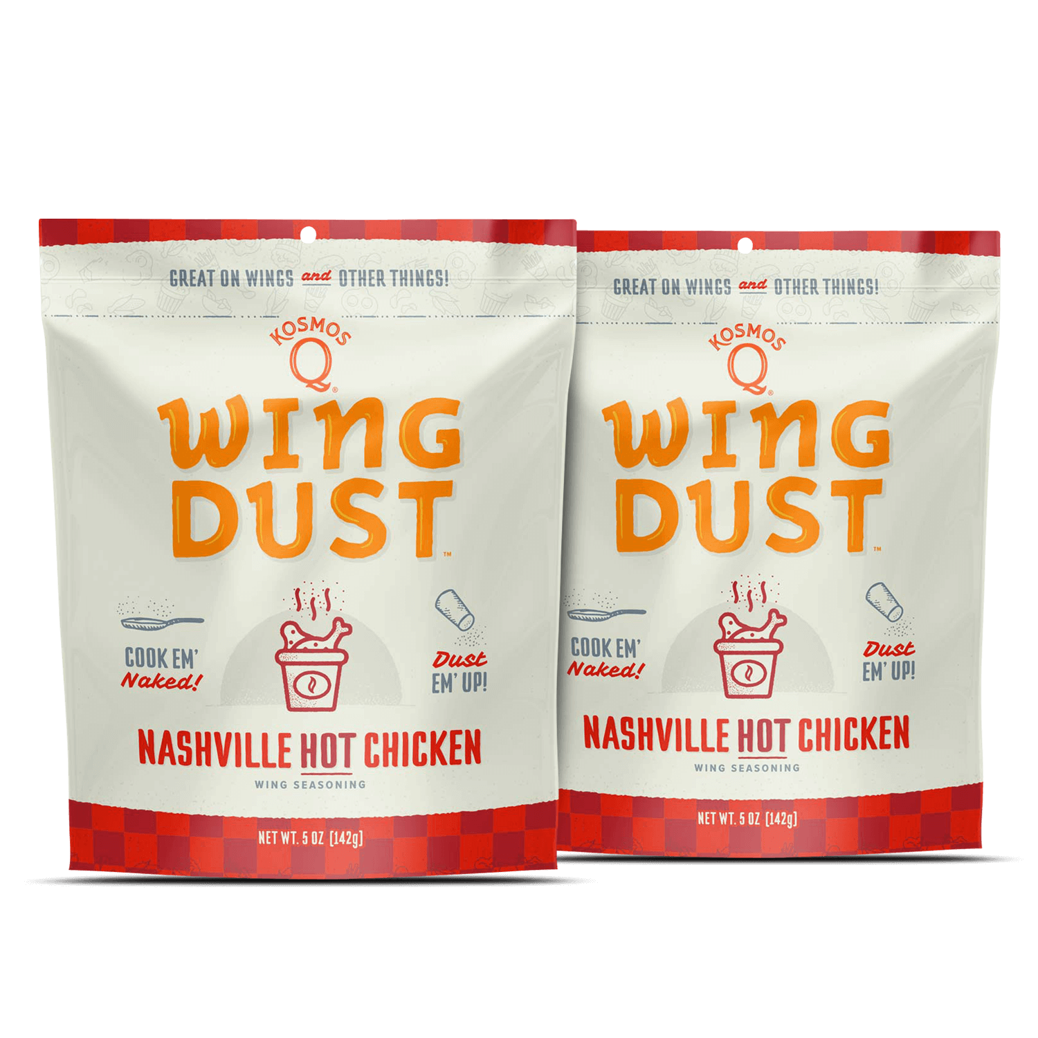 Nashville Hot Wing Seasoning Kosmos Q BBQ Products & Supplies