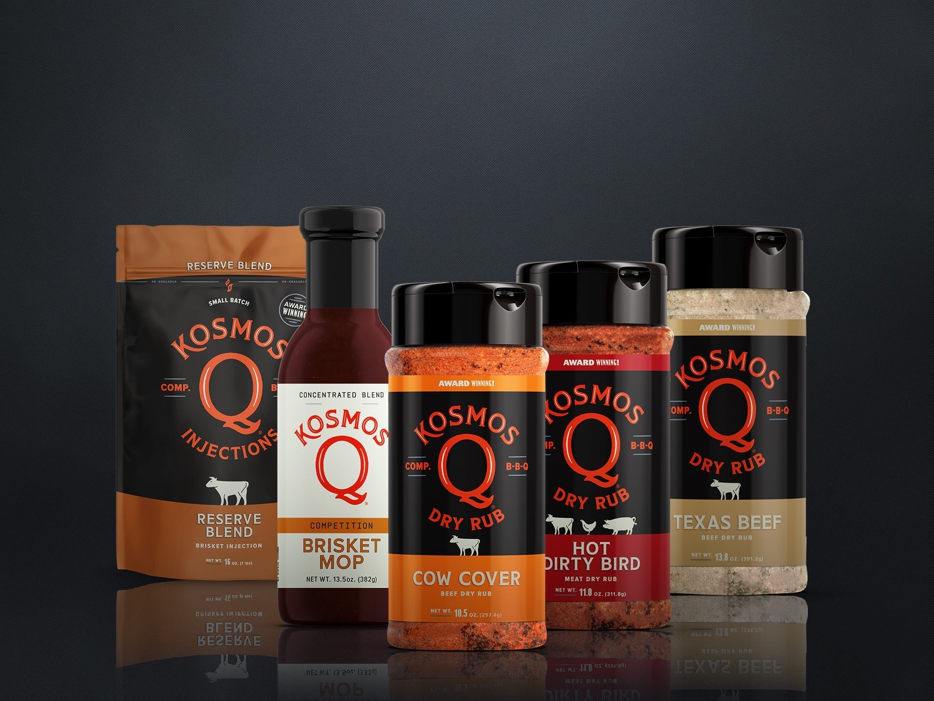 Finally got my hands on some Kosmo's Q Competition BBQ Products