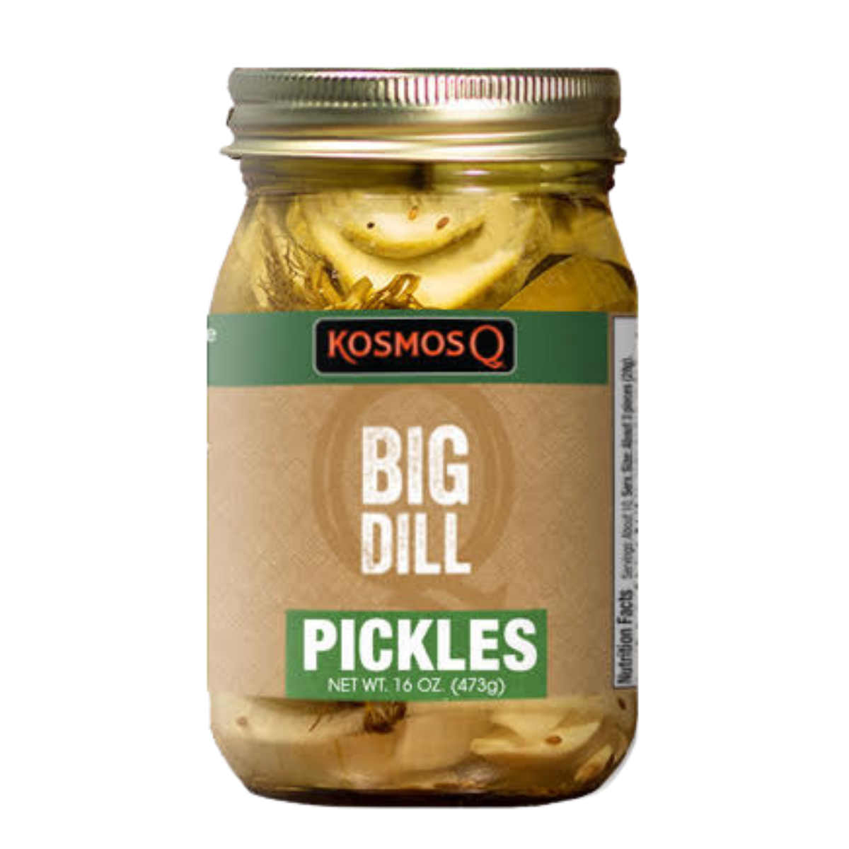 Kosmos Q BBQ Products & Supplies Big Dill Pickles