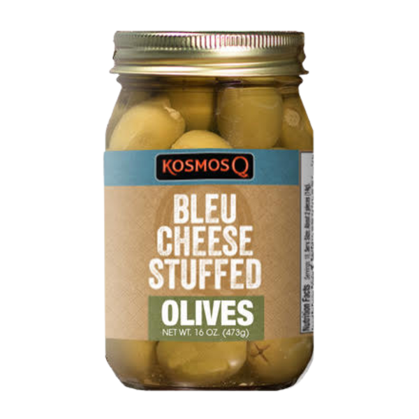 Bleu Cheese Stuffed Olives Kosmos Q BBQ Products & Supplies