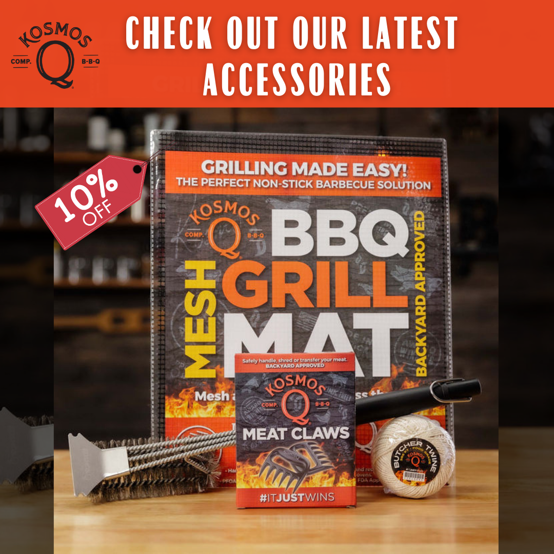 Kosmos Q BBQ Products & Supplies Must-Have Accessories Bundle