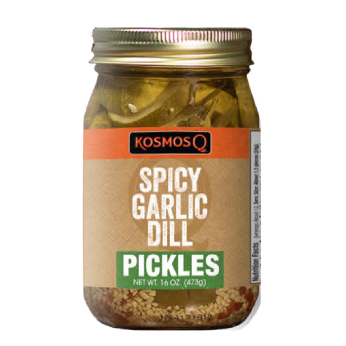 Kosmos Q BBQ Products & Supplies Spicy Garlic Dill Pickles