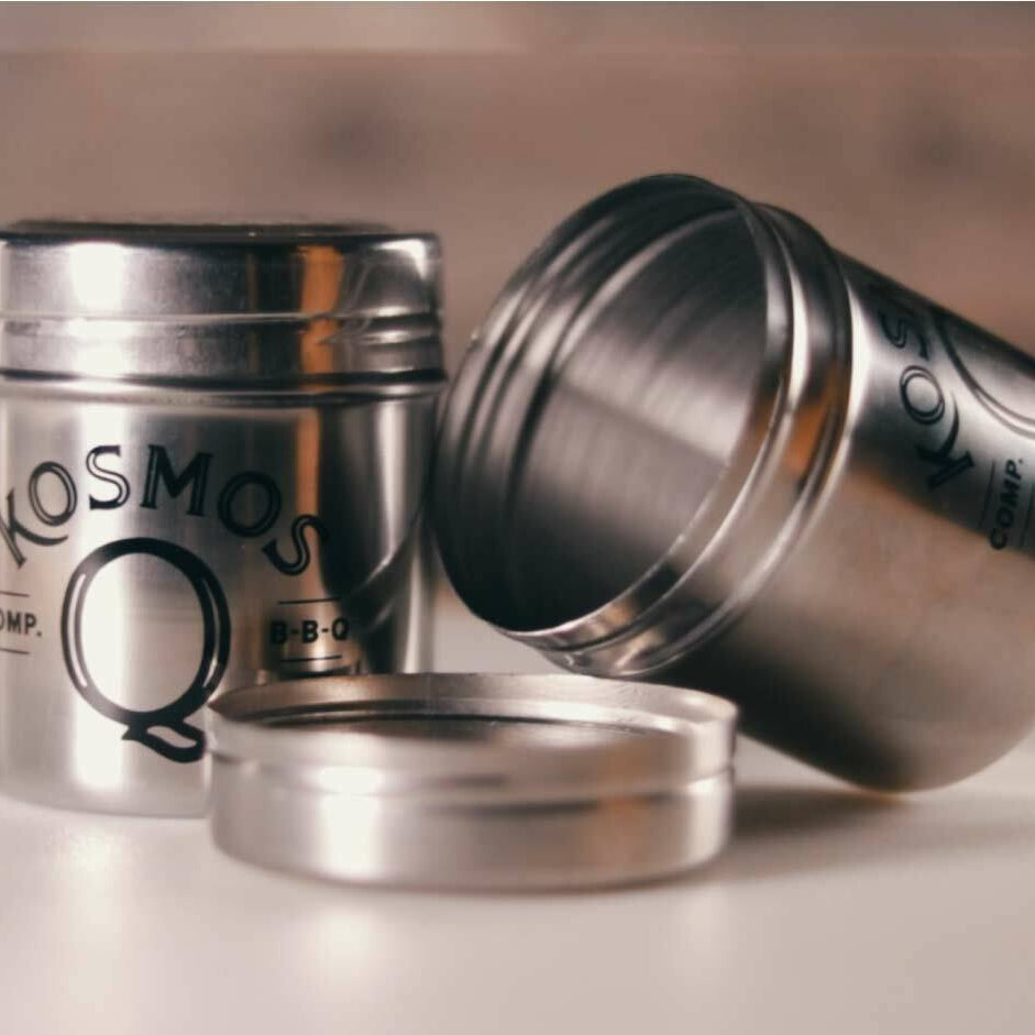 vendor-unknown BBQ Accessories Two Shakers Stainless Steel Wing Dust Shaker